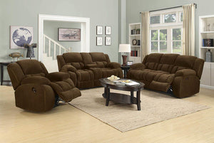 Weissman Brown Reclining Loveseat