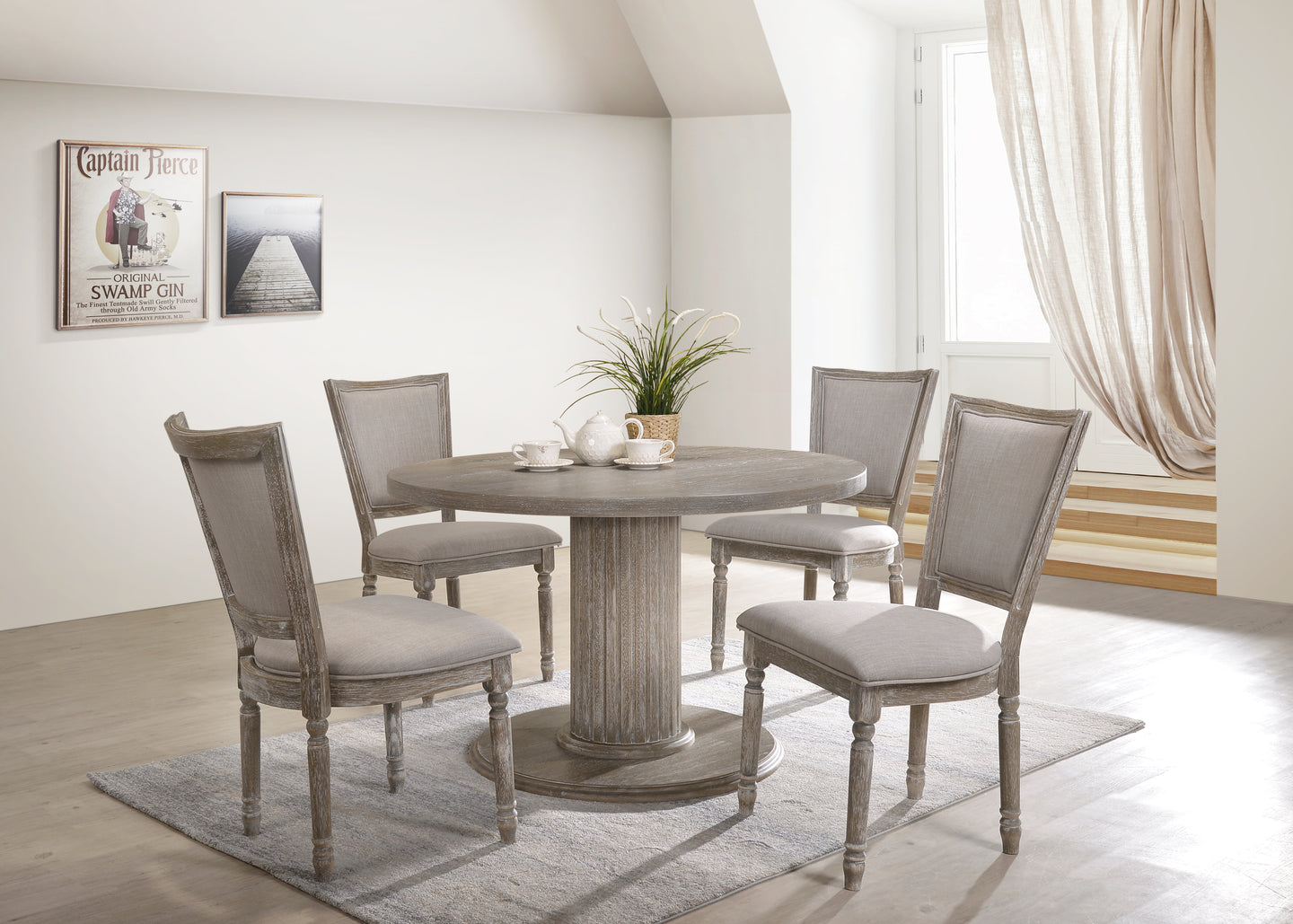 Gabrian Reclaimed Gray Dining Table