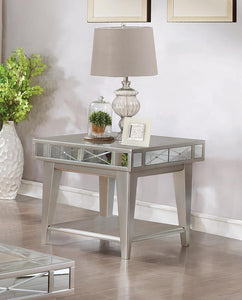 Bling Mirrored End Table