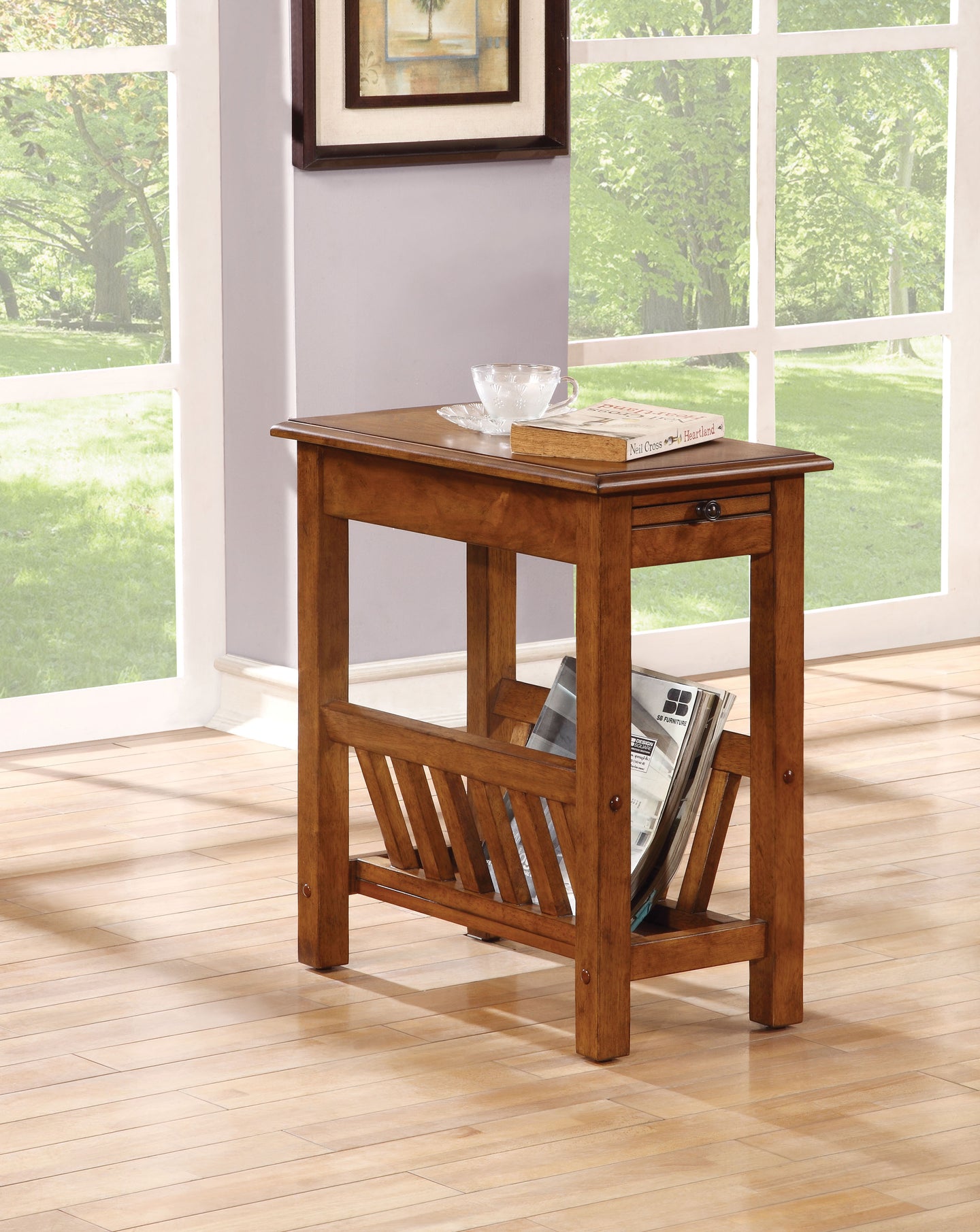 Jayme Tobacco Side Table