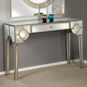 Hanne Mirrored Console Table