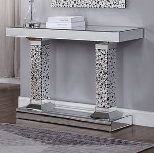 Kachina Mirrored & Faux Gems Console Table