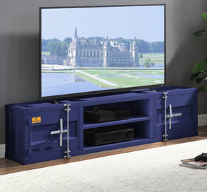 Cargo Blue TV Stand