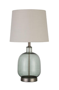 Transitional Green Table Lamp