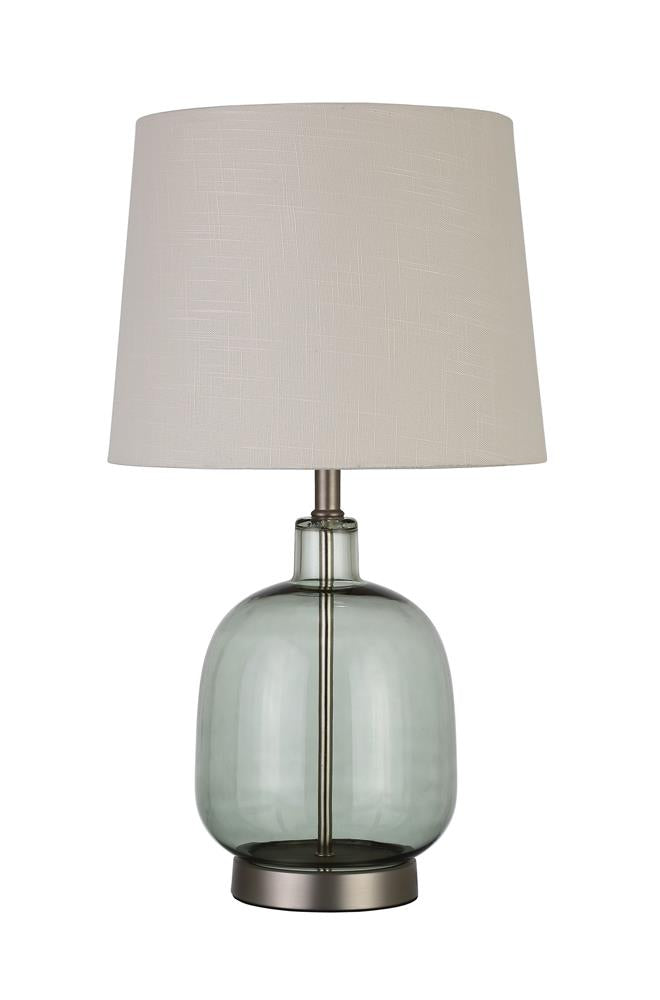 Transitional Green Table Lamp