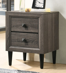 Oaklee Gray Oak Accent Table