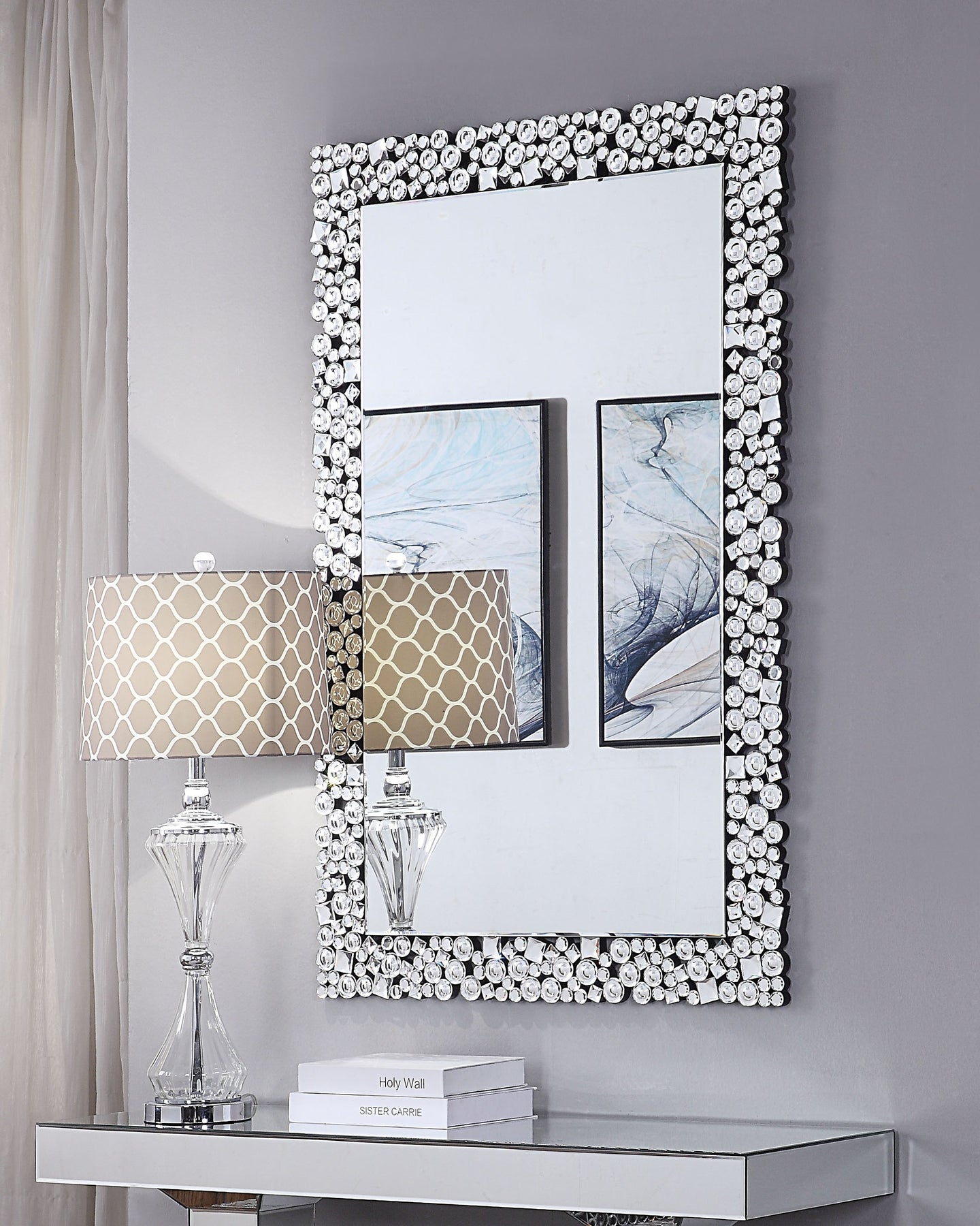 Kachina Mirrored & Faux Gems Wall Decor